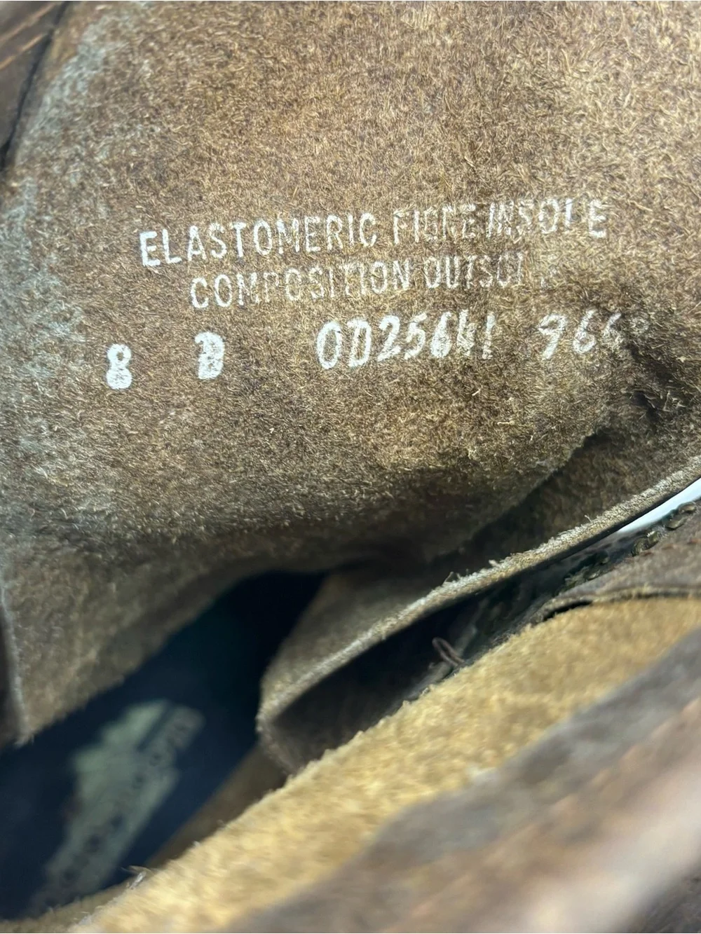 Vtg Double-H Mens Sz 8.5 B Brown Leather Packer Lacer Logger Work Logger Boots
